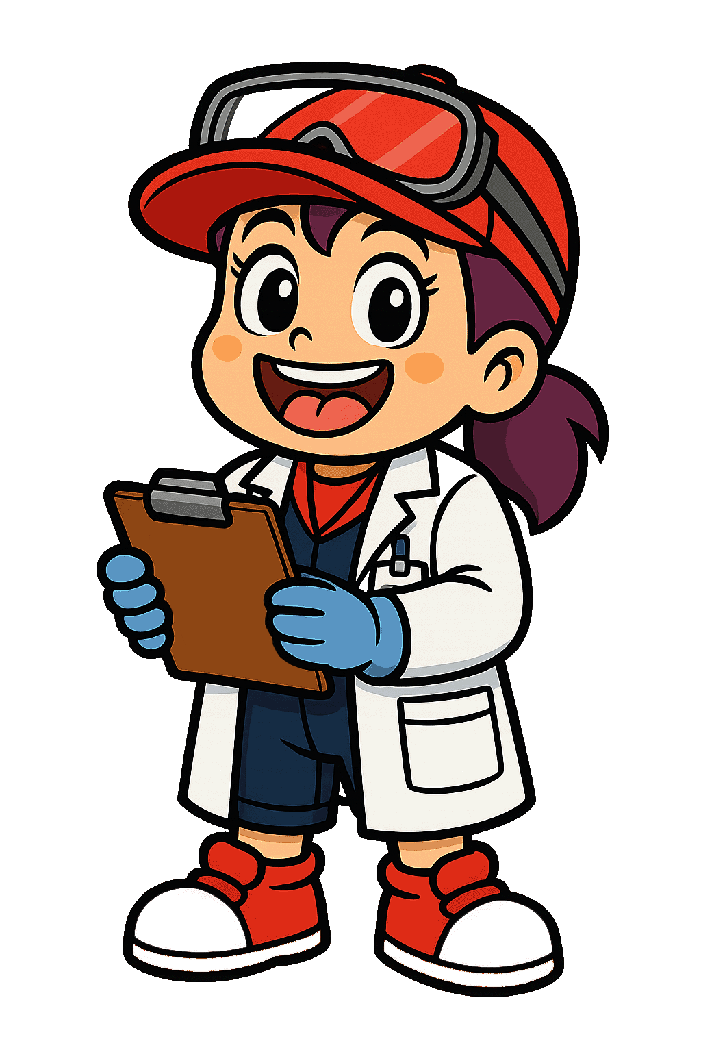 Lab results mascot